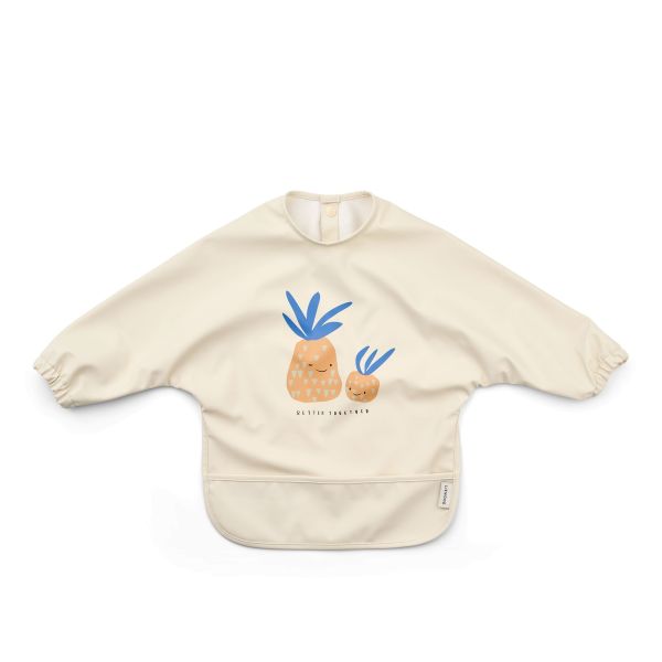 Bavoir manches longues Merle Pineapple Sandy