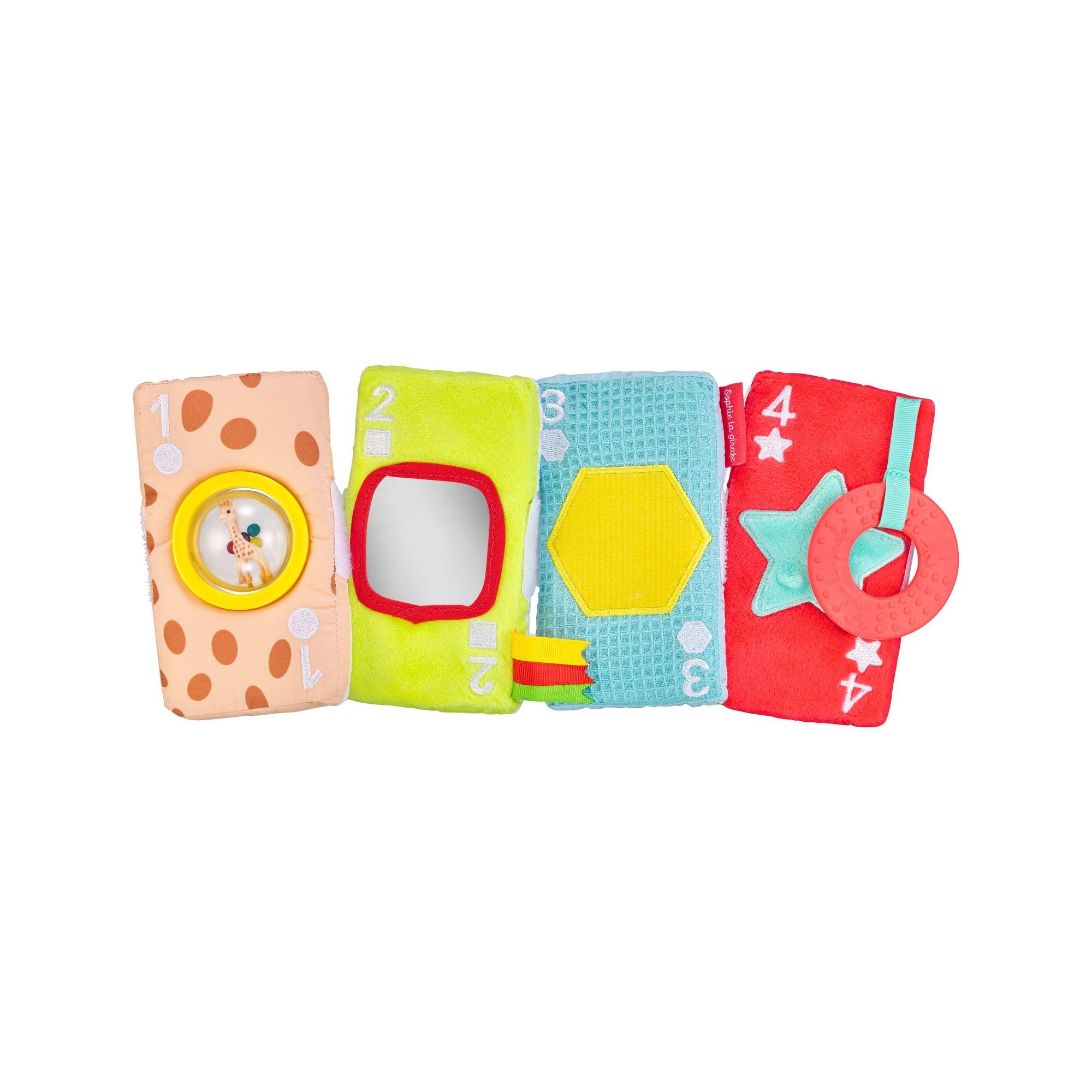 Jouet D'éveil Bébé Playgro Lupe Llama - Multi-sensoriel, Clip Poussette, 0+ Mois