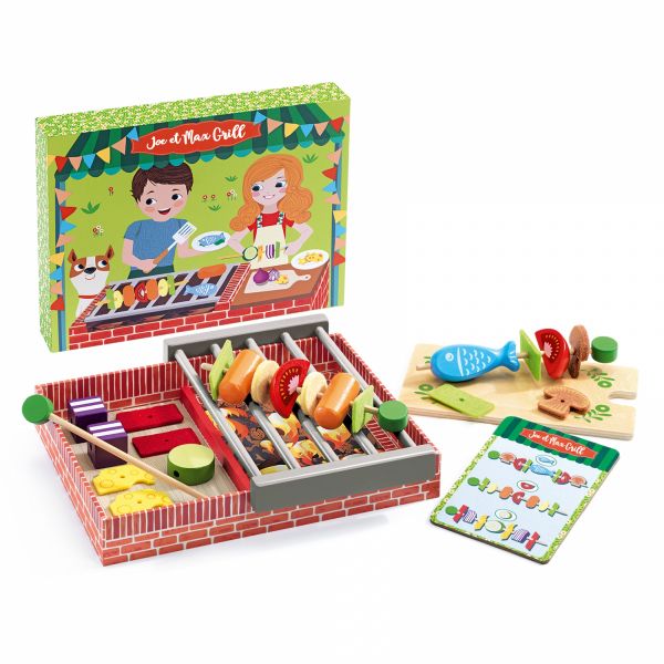 Jeu d’imitation Joe & Max Grill collection Gourmandises