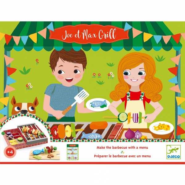 Jeu d’imitation Joe & Max Grill collection Gourmandises