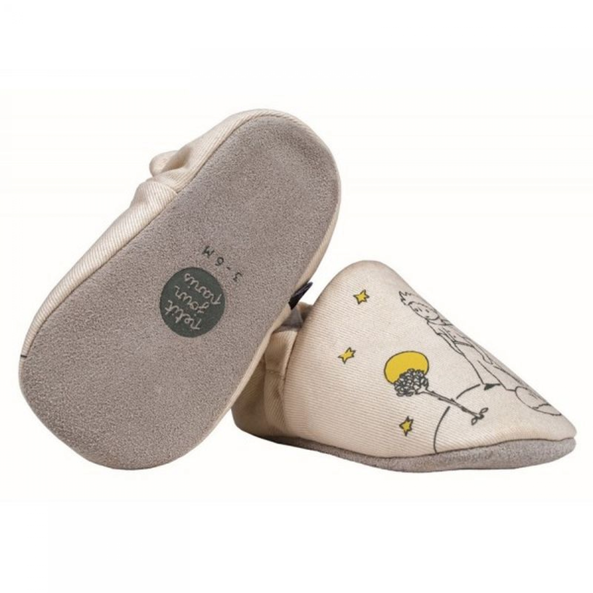 Petit Jour Paris Mes Premiers Chaussons Le Petit Prince Et Le Renard 3 6 Mois Made In Bebe Petit Jour Paris Mes Premiers Chaussons Le Petit Prince Et Le Renard 3 6 Mois Made In Bebe