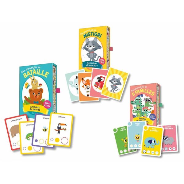 Jeu de cartes Coffret Mes premiers jeux de cartes