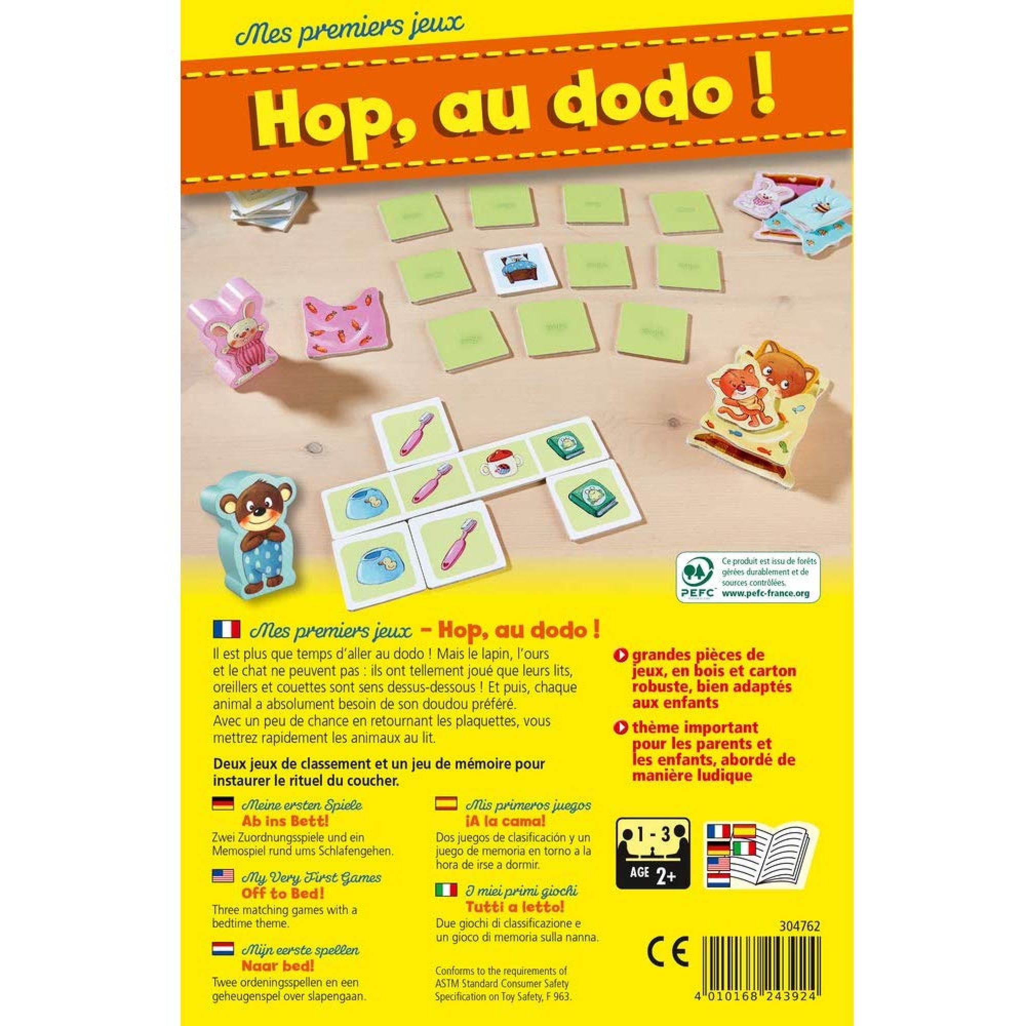 Mes premiers jeux - Hop, au dodo ! - Made in B?�b?�
