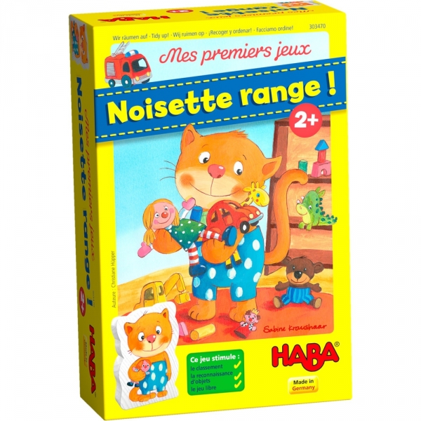 Mes premiers jeux - Noisette range !