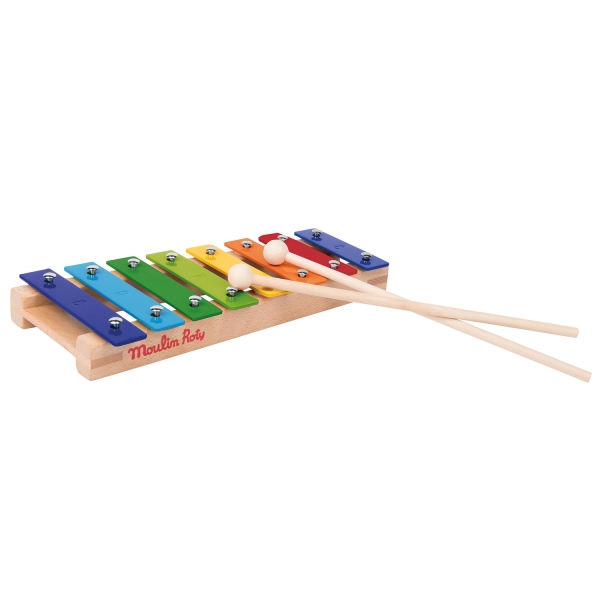 Métallophone instrument de musique enfant Les popipop