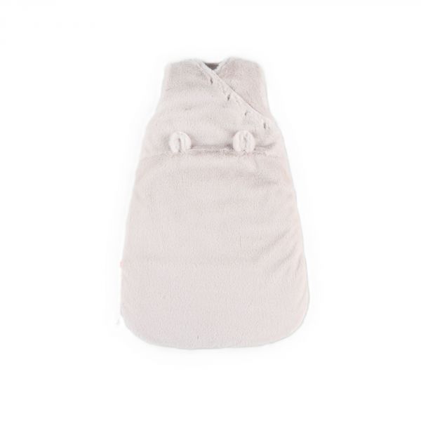 Gigoteuse long poil greige 0-6 mois Mix and Match