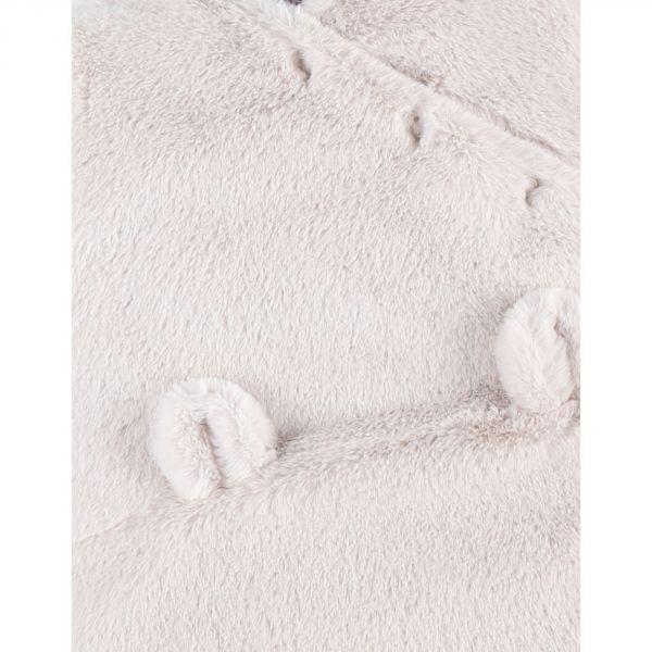 Gigoteuse long poil greige 0-6 mois Mix and Match