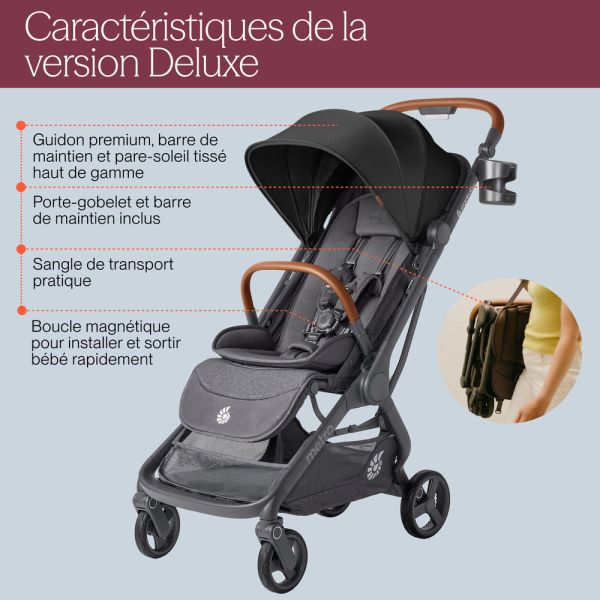 Poussette Metro 3 Deluxe Pearl grey