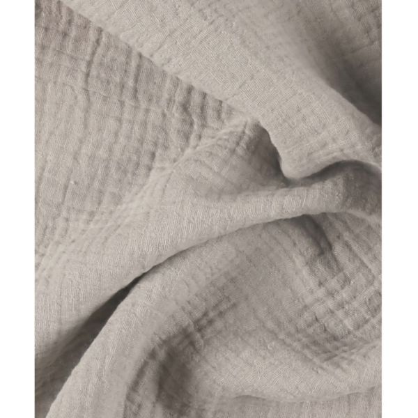 Lot de 2 langes 100 x 100 cm en mousseline Plumes de lune