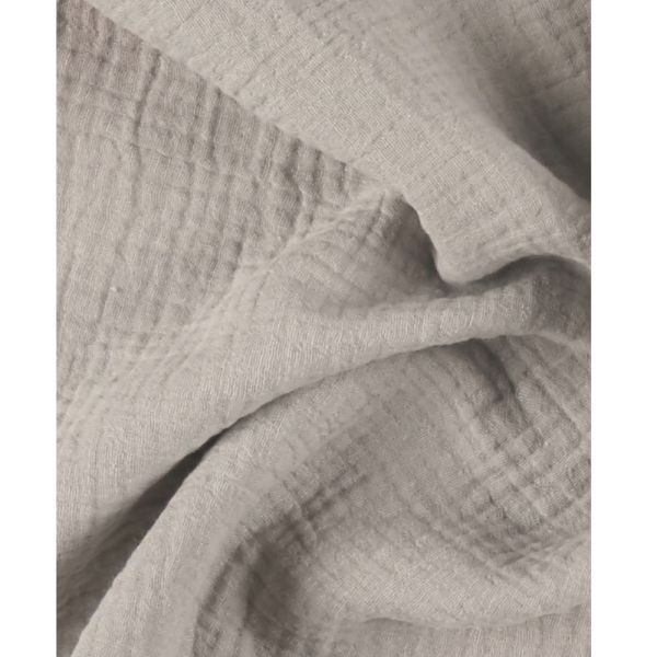 Lot de 3 langes 70 x 70 cm en mousseline Plumes de lune