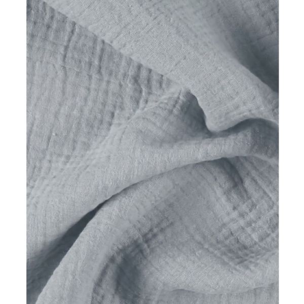 Lot de 3 langes 70 x 70 cm en mousseline Plumes de lune