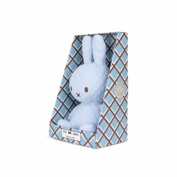 Peluche lapin Miffy Bonbon Bleu pastel