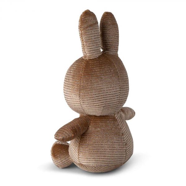 Peluche lapin Miffy Glamour 23cm - Champagne