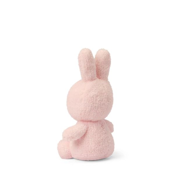 Peluche lapin Miffy Terry extra-doux Rose pastel 23 cm