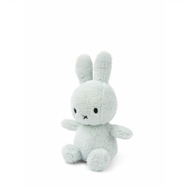 Peluche lapin Miffy Terry extra-doux Vert pastel 23 cm