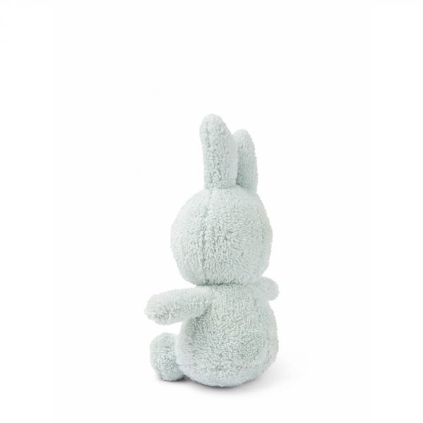 Peluche lapin Miffy Terry extra-doux Vert pastel 23 cm