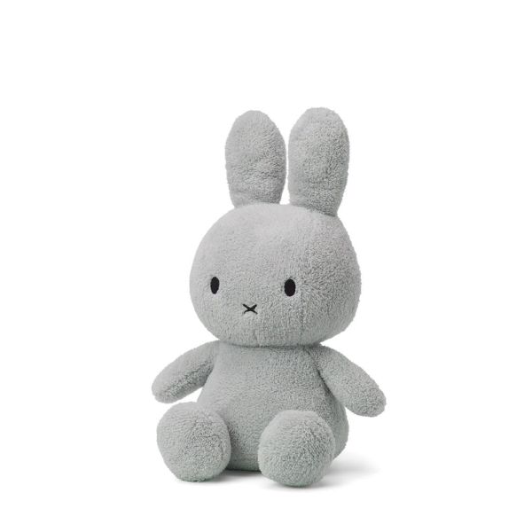Peluche lapin Miffy Terry gris clair 33 cm