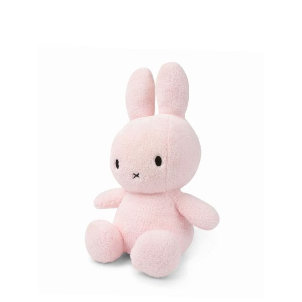 Peluche lapin Miffy Terry rose pastel 33 cm