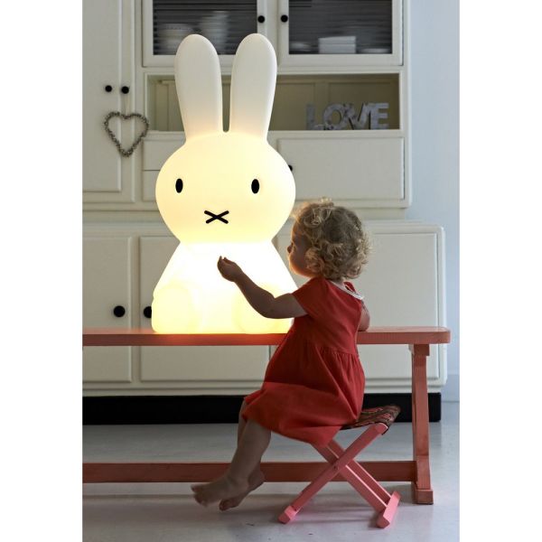 Lampe à LED lapin Miffy XL 80 cm