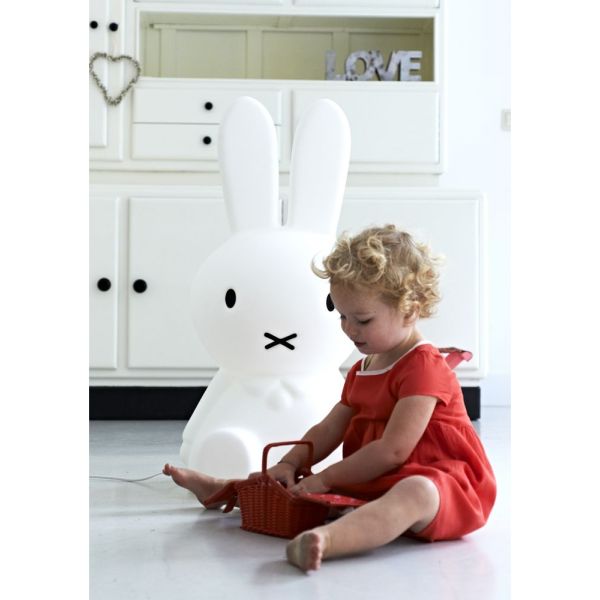 Lampe à LED lapin Miffy XL 80 cm