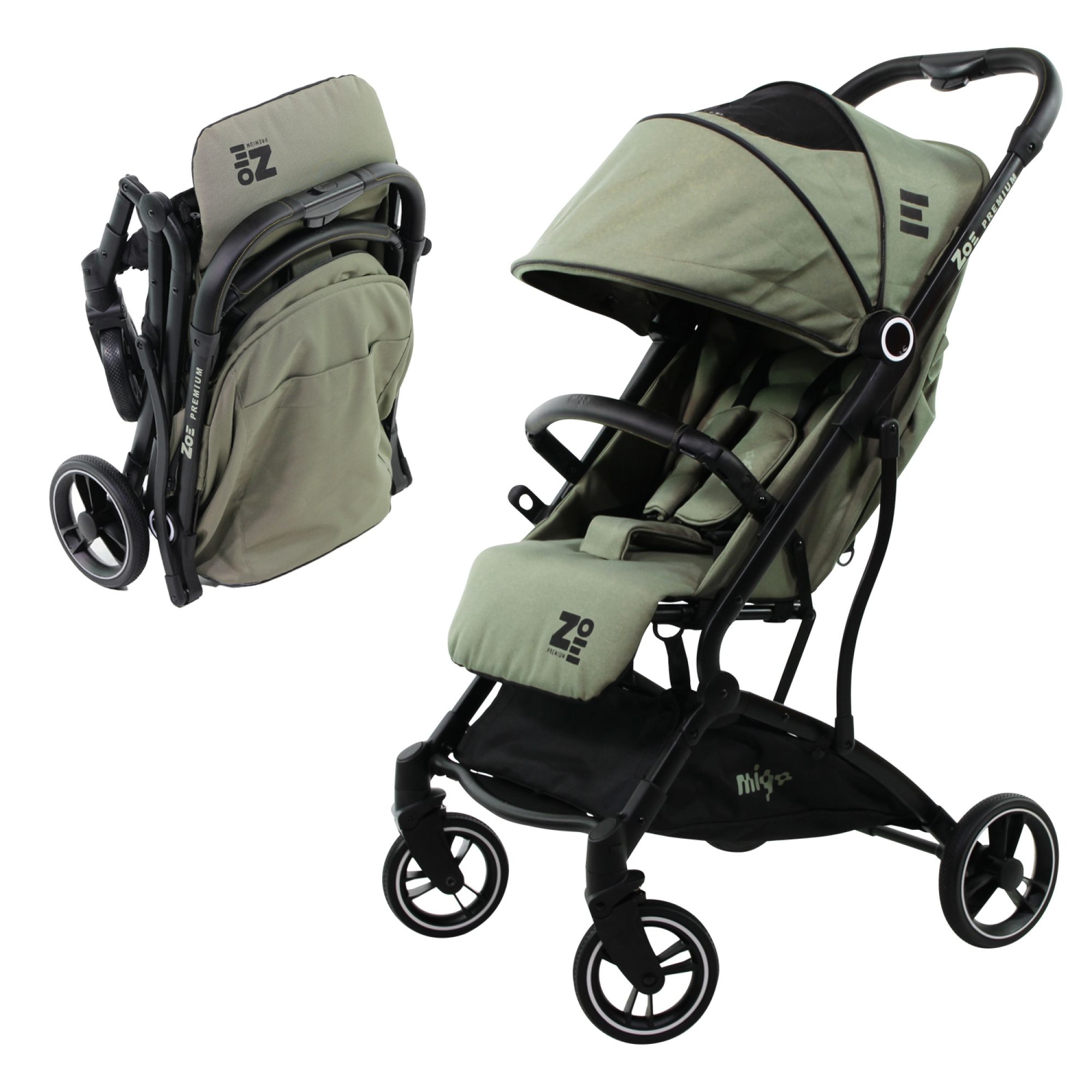 Poussette compacte valise pour bébé