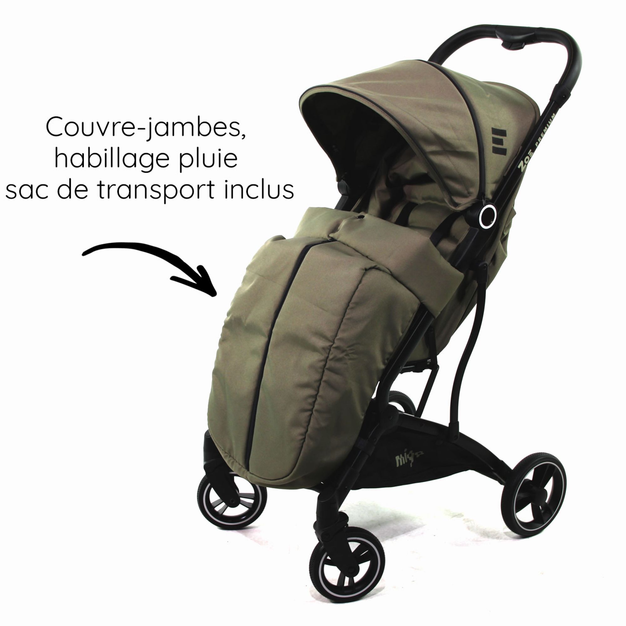 Poussette compacte valise pour bébé