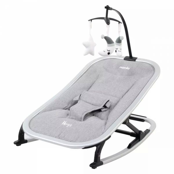 Transat bébé Hugo avec mobile d'éveil