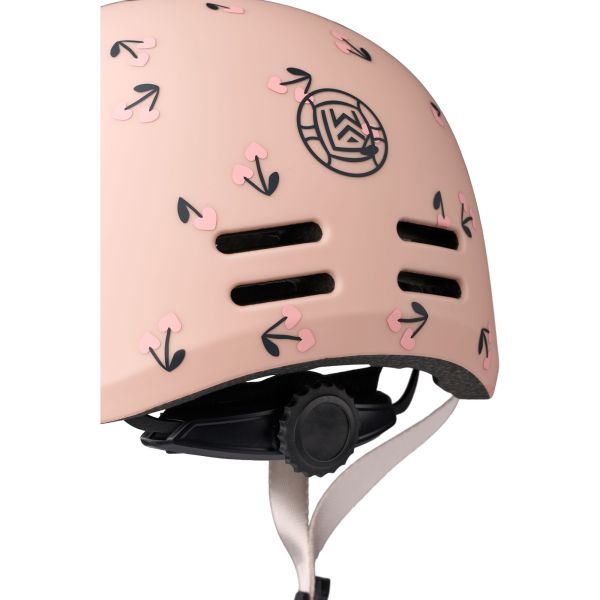 Casque vélo enfant Milly Cherry heart Rosey taille XS