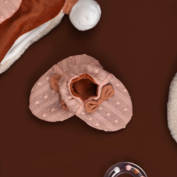 Coffret bébé Doudou et chaussons Mina la renarde