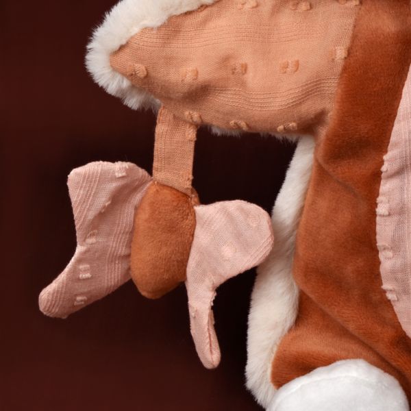 Doudou marionnette Mina la renarde 25 cm