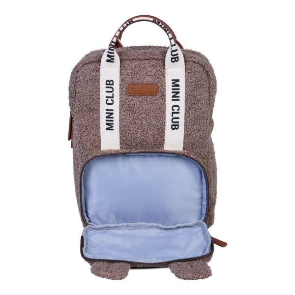 Sac à dos enfant Mini Club Signature Teddy Brun Doux