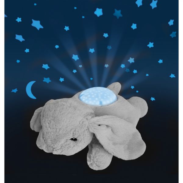 Peluche veilleuse bébé projection plafond lapin Dream Buddies