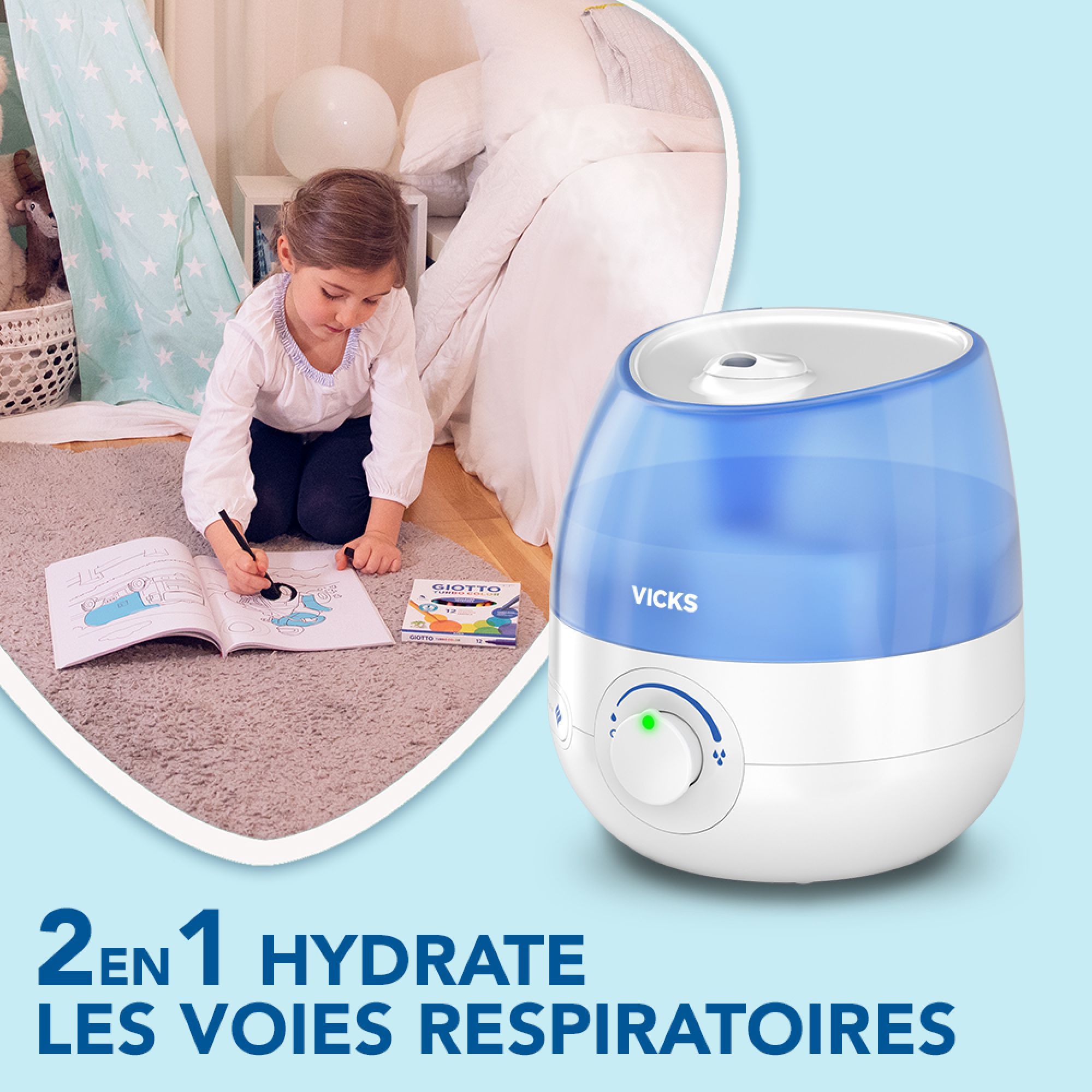 Charly - Humidificateur d'air pour enfants