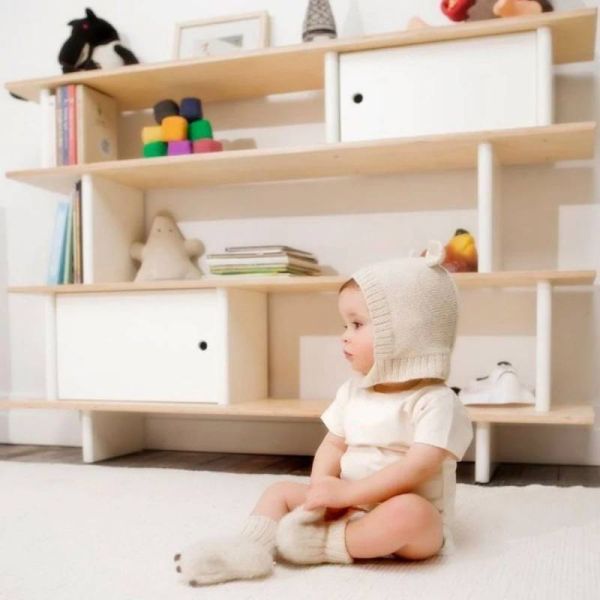 Mini bibliothèque - Naturel