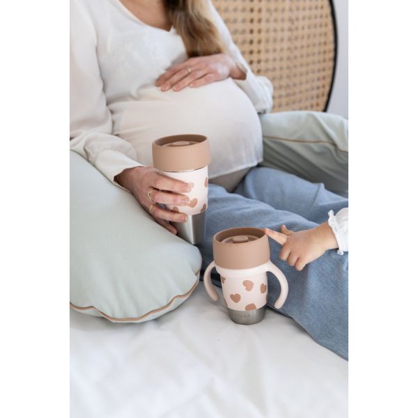 Coffret 2 tasses parent enfant Click & Drink Mini & Me BigLove