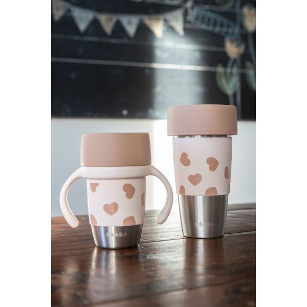 Coffret 2 tasses parent enfant Click & Drink Mini & Me BigLove