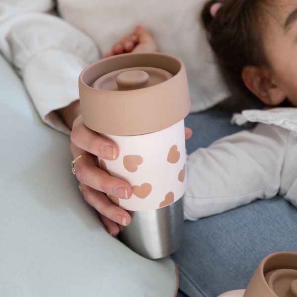 Coffret 2 tasses parent enfant Click & Drink Mini & Me BigLove