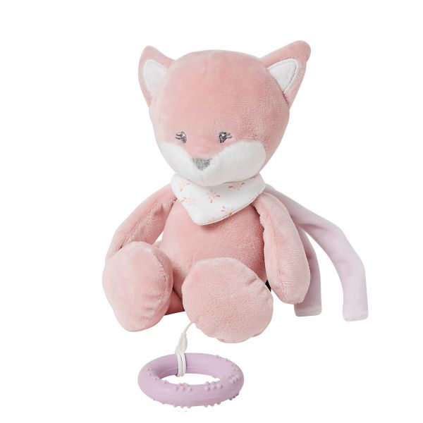 Mini peluche musicale Alice le renard