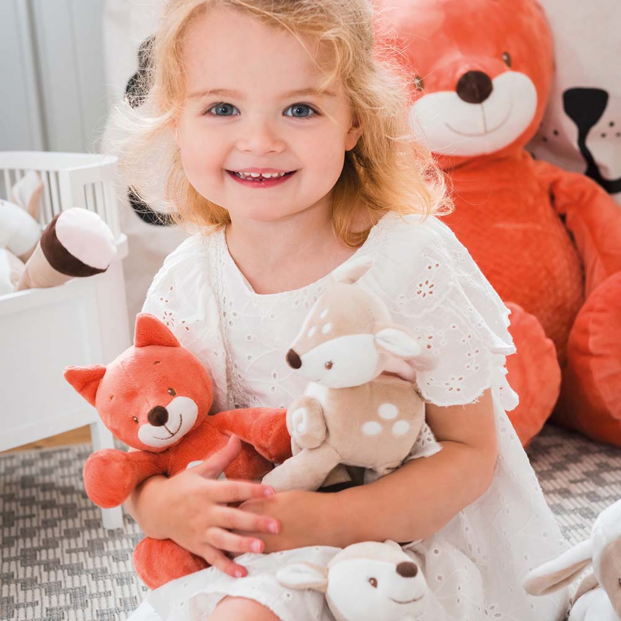 Nattou Mini Peluche Musicale Fanny Le Faon Made In Bebe