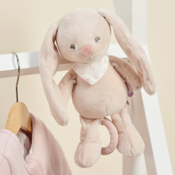 Mini peluche musicale Pomme le lapin