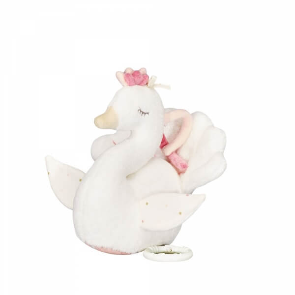 Peluche musicale Baby Swan