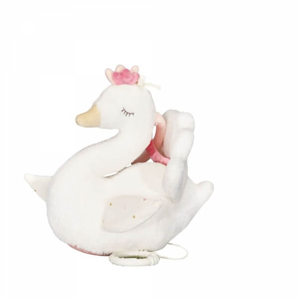 Peluche musicale Baby Swan