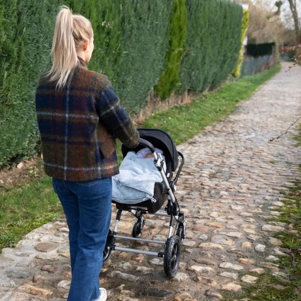 Nid d'ange Pady Tetra Jersey softy Bleu