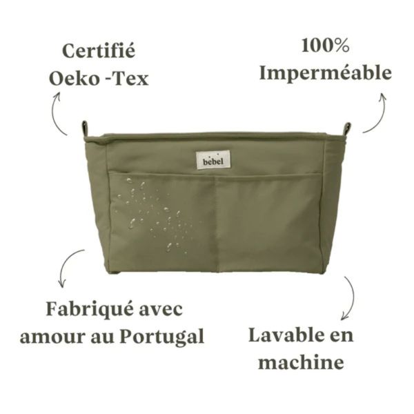Organisateur de poussette Imper Kaki