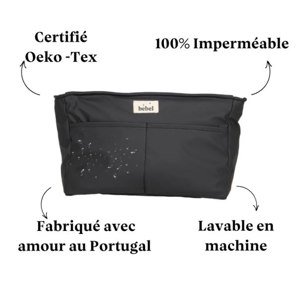Organisateur de poussette Imper Noir