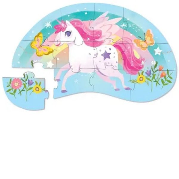 Mini Puzzle 12 pièces Licorne
