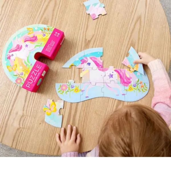 Mini Puzzle 12 pièces Licorne