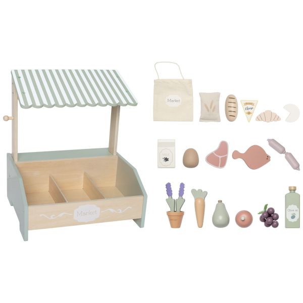 Mini stand de marché enfant