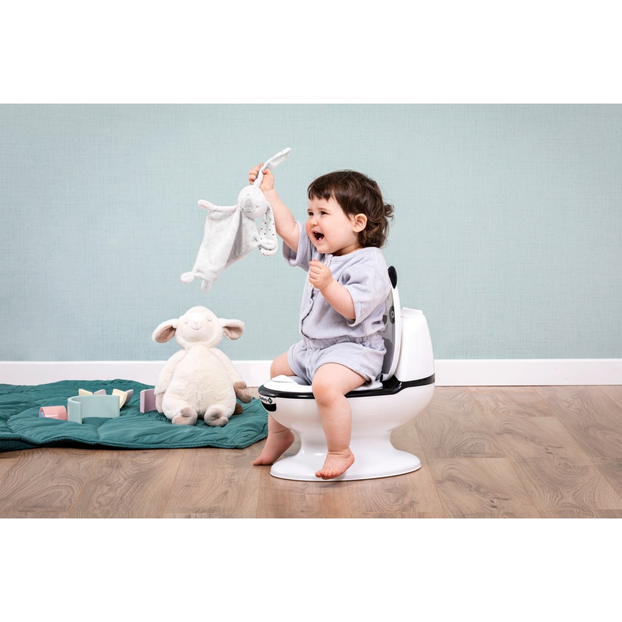 Safety 1st Toilette Miniature Panda Black White Made In Bebe Safety 1st Toilette Miniature Panda Black White Made In Bebe