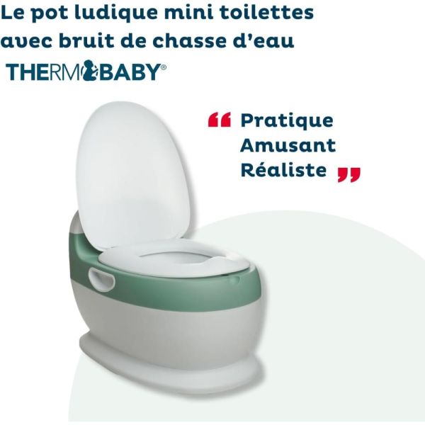 Mini toilettes enfant Vert sauge